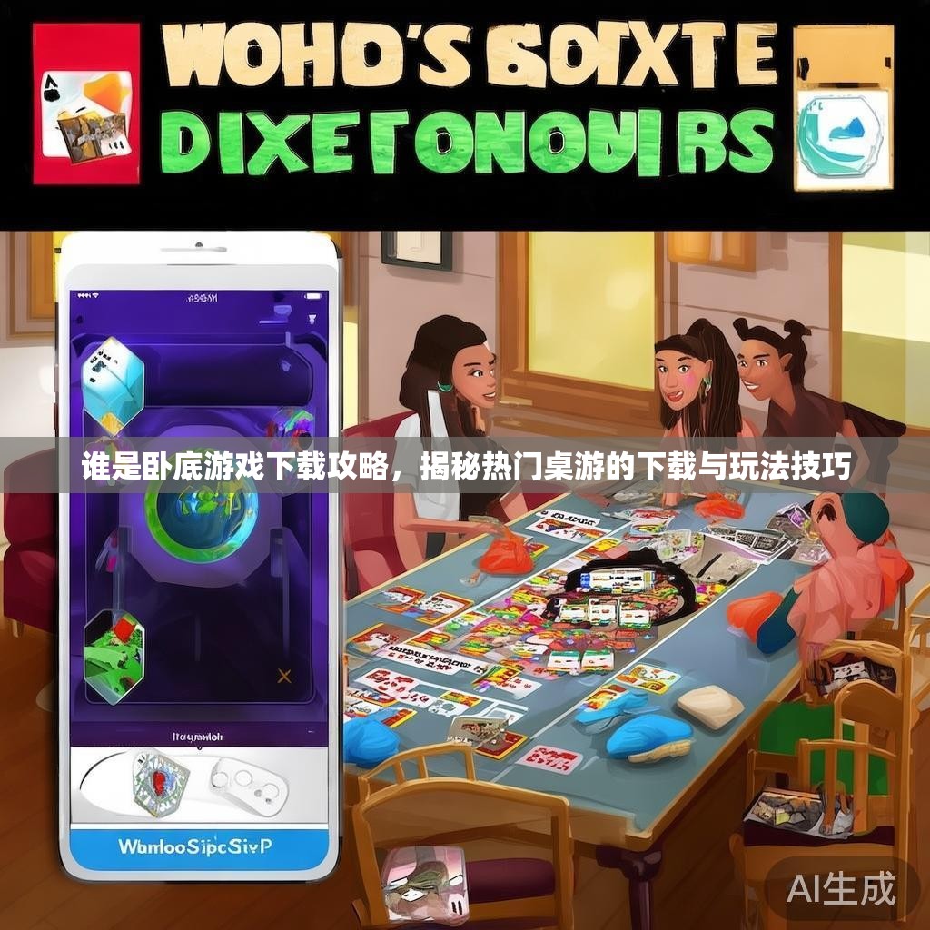 谁是卧底游戏下载攻略,揭秘热门桌游的下载与玩法技巧 谁是卧底游戏下载攻略,揭秘热门桌游的下载与玩法技巧