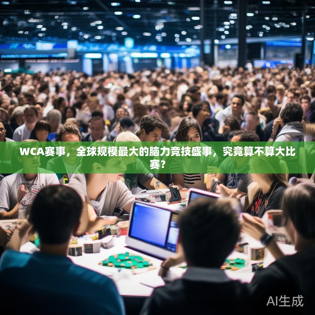 WCA赛事，全球规模最大的脑力竞技盛事，究竟算不算大比赛？