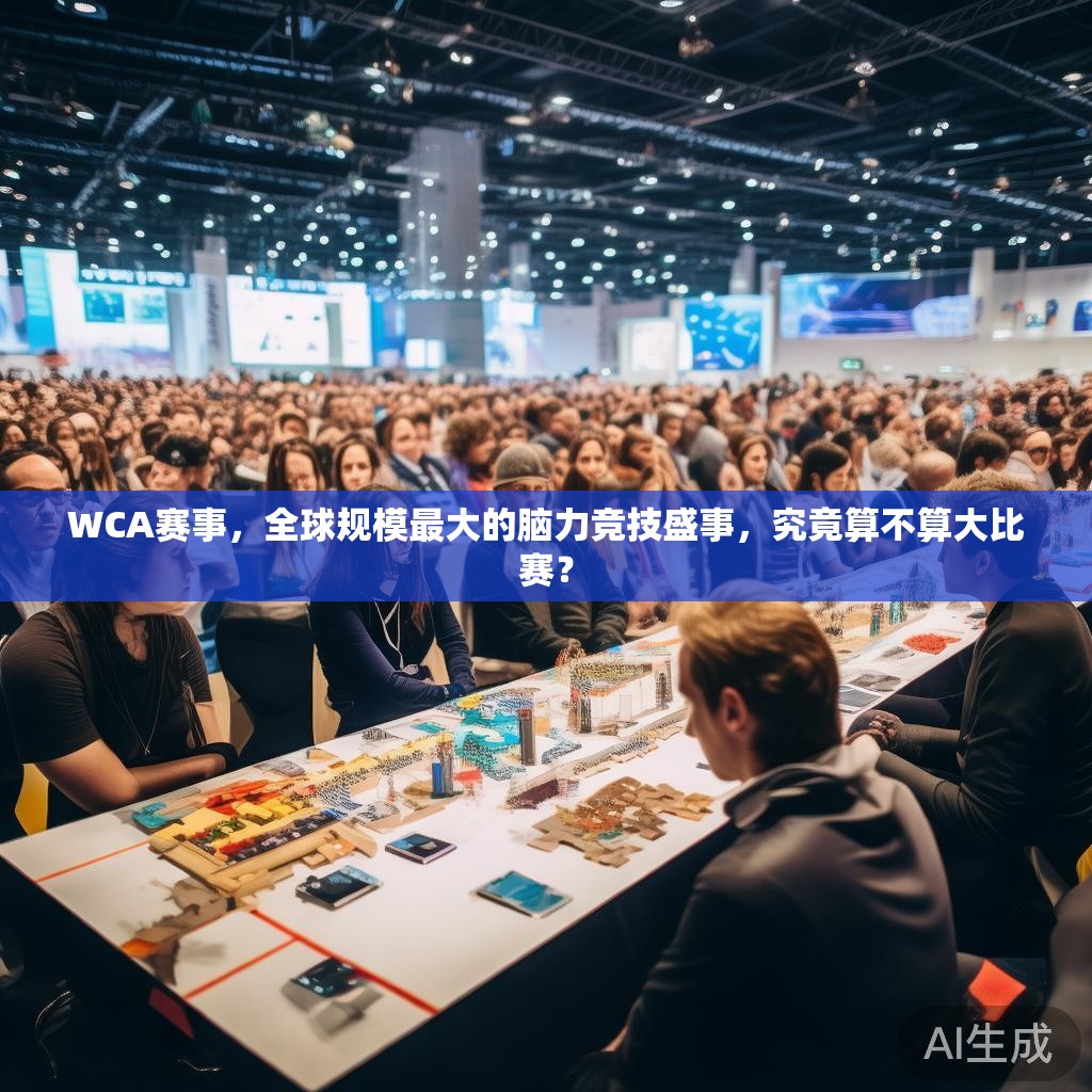 WCA赛事，全球规模最大的脑力竞技盛事，究竟算不算大比赛？