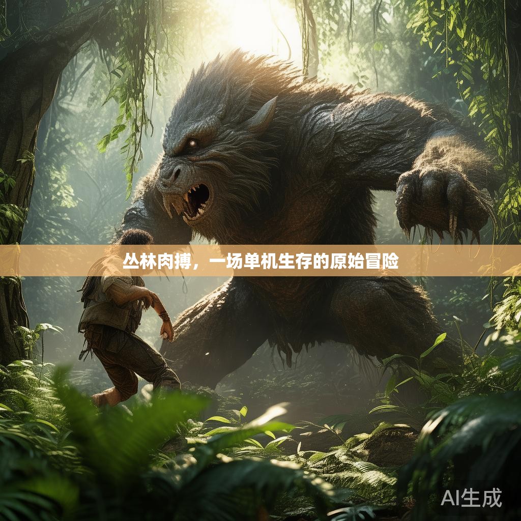 丛林肉搏,一场单机生存的原始冒险 丛林肉搏,一场单机生存的原始冒险