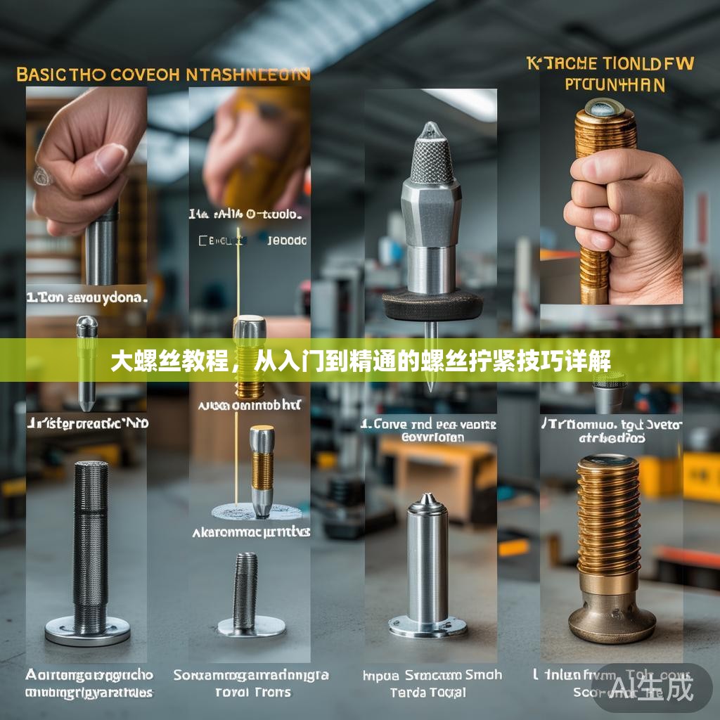 大螺丝教程，从入门到精通的螺丝拧紧技巧详解