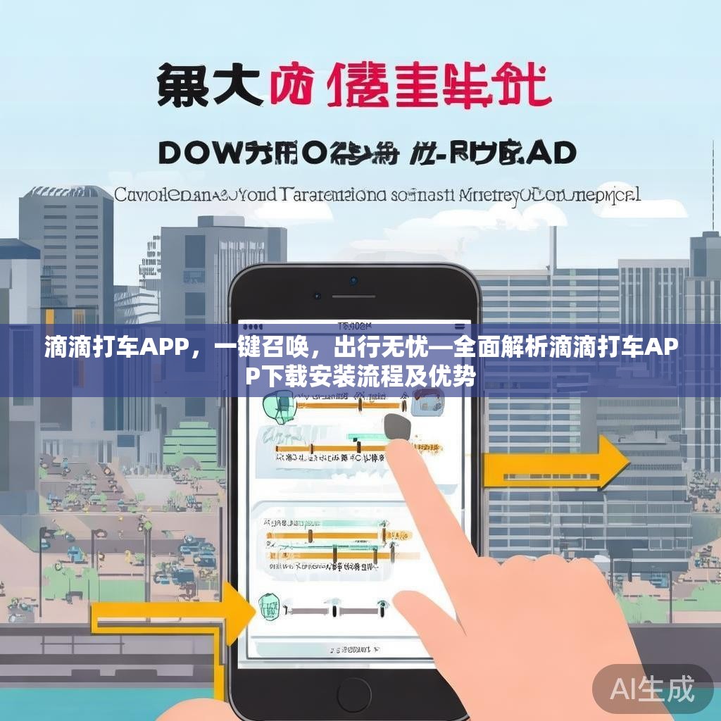 滴滴打车APP，一键召唤，出行无忧—全面解析滴滴打车APP下载安装流程及优势
