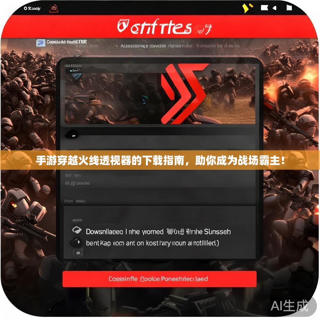 手游穿越火线透视器的下载指南，助你成为战场霸主！