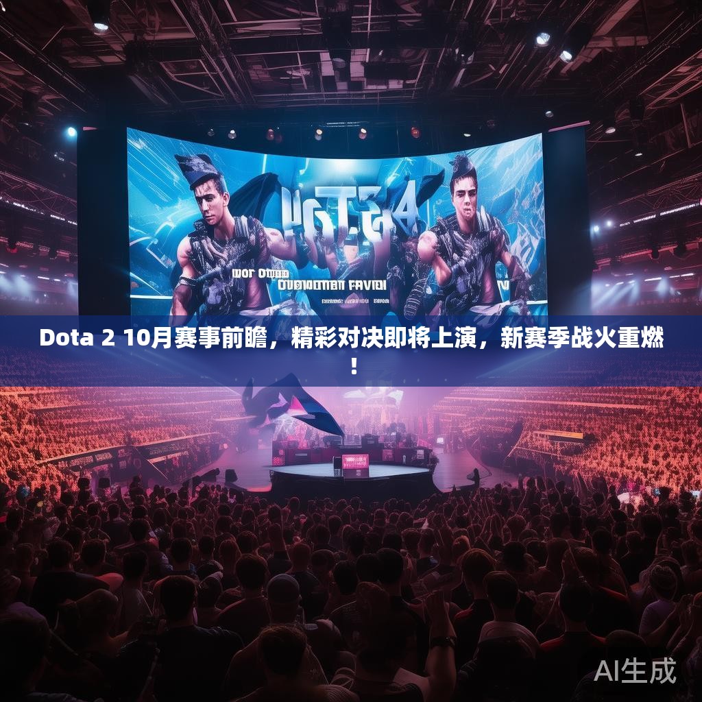 Dota 2 10月赛事前瞻，精彩对决即将上演，新赛季战火重燃！