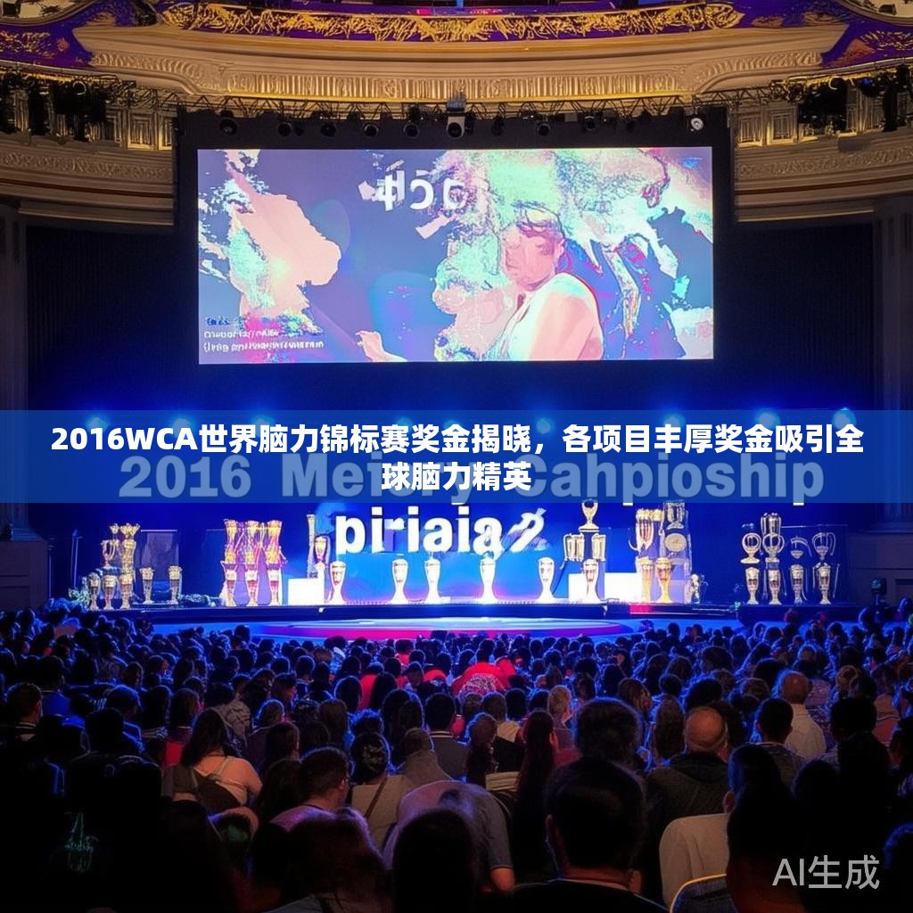 2016WCA世界脑力锦标赛奖金揭晓，各项目丰厚奖金吸引全球脑力精英