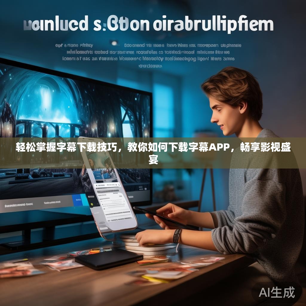 轻松掌握字幕下载技巧，教你如何下载字幕APP，畅享影视盛宴