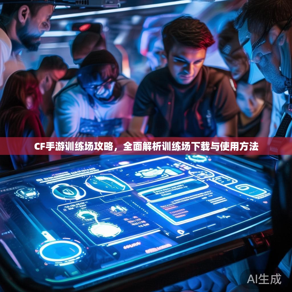 CF手游训练场攻略，全面解析训练场下载与使用方法