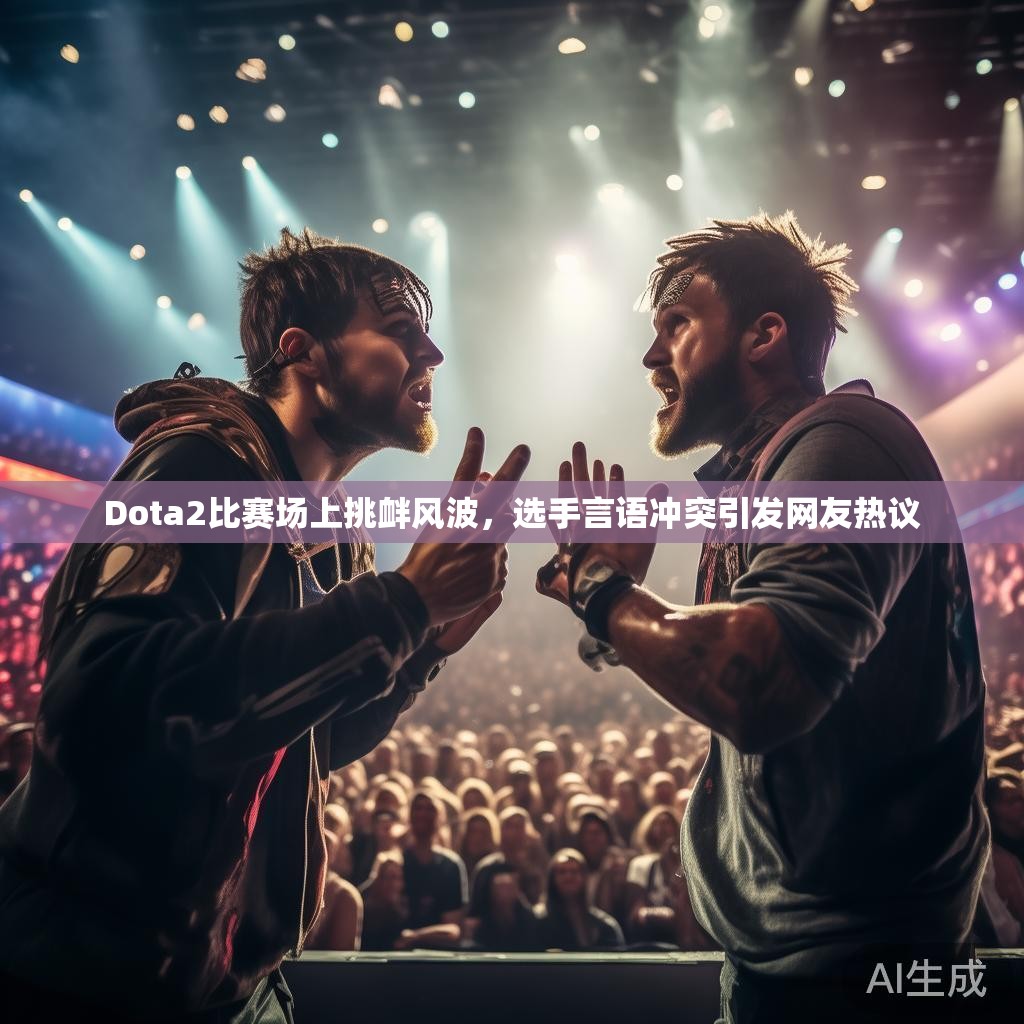 Dota2比赛场上挑衅风波，选手言语冲突引发网友热议