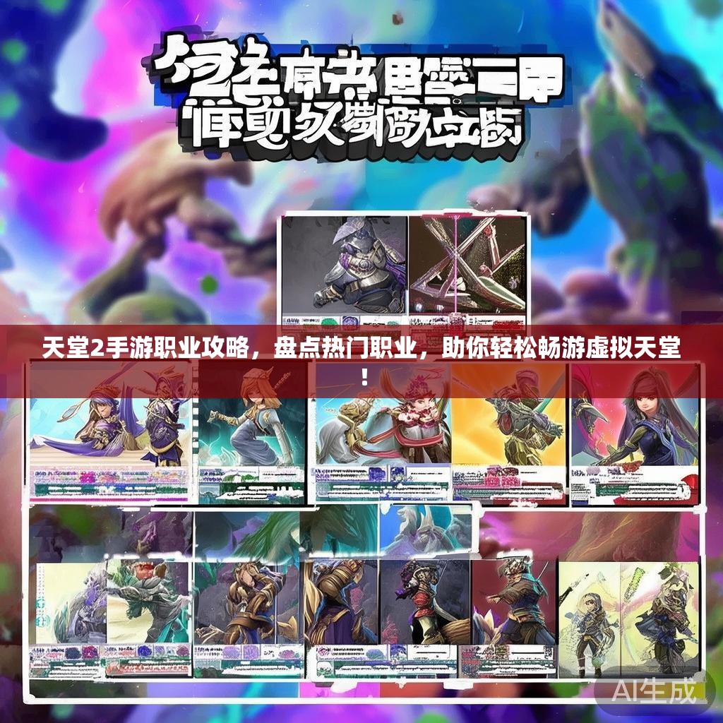 天堂2手游职业攻略，盘点热门职业，助你轻松畅游虚拟天堂！