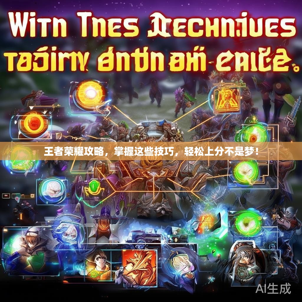 王者荣耀攻略，掌握这些技巧，轻松上分不是梦！