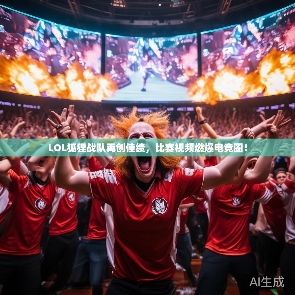 LOL狐狸战队再创佳绩，比赛视频燃爆电竞圈！