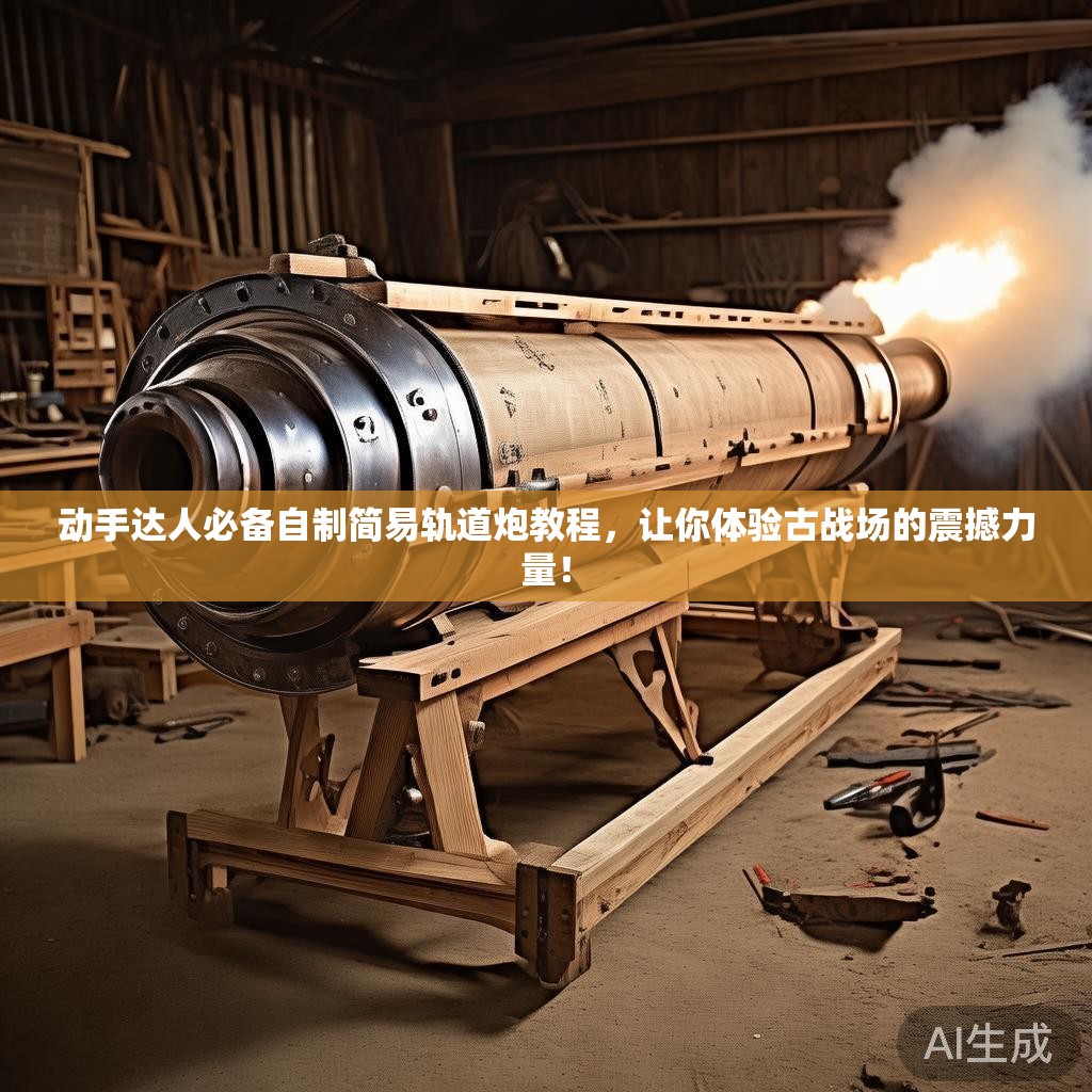 动手达人必备自制简易轨道炮教程，让你体验古战场的震撼力量！