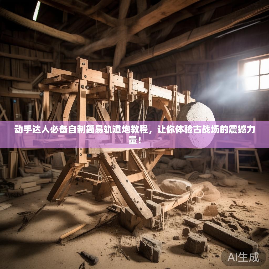 动手达人必备自制简易轨道炮教程，让你体验古战场的震撼力量！