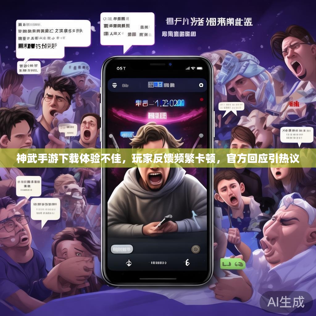 神武手游下载体验不佳，玩家反馈频繁卡顿，官方回应引热议
