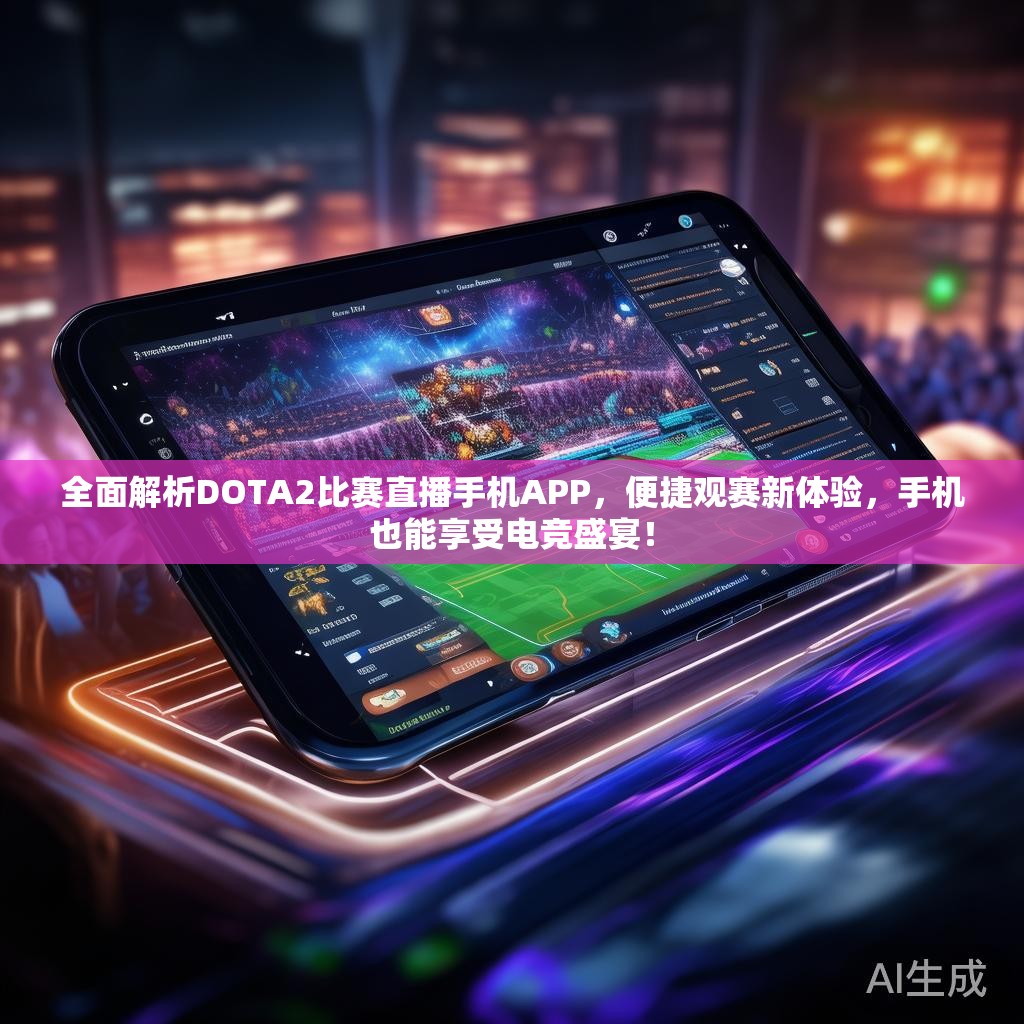 全面解析DOTA2比赛直播手机APP，便捷观赛新体验，手机也能享受电竞盛宴！