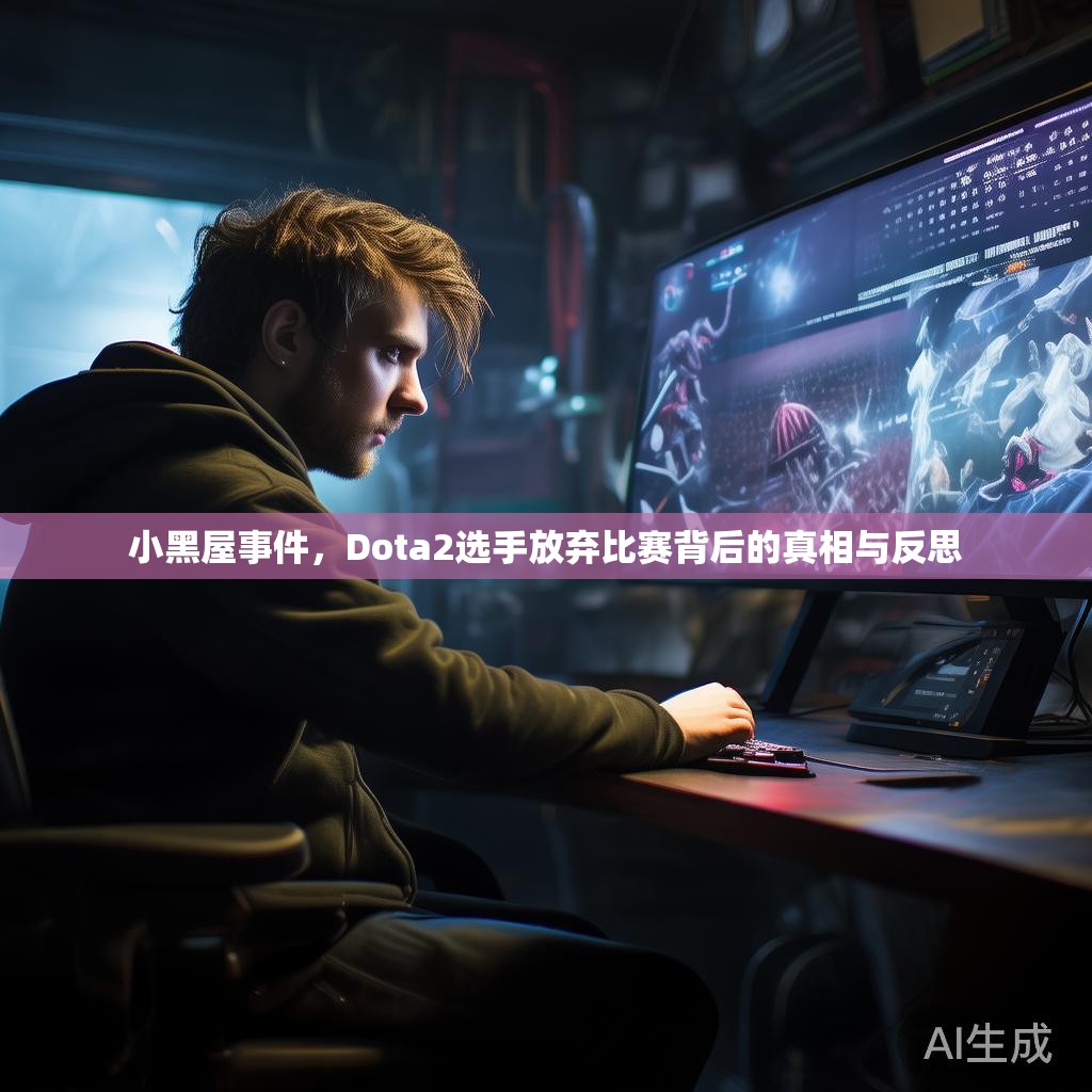 小黑屋事件，Dota2选手放弃比赛背后的真相与反思