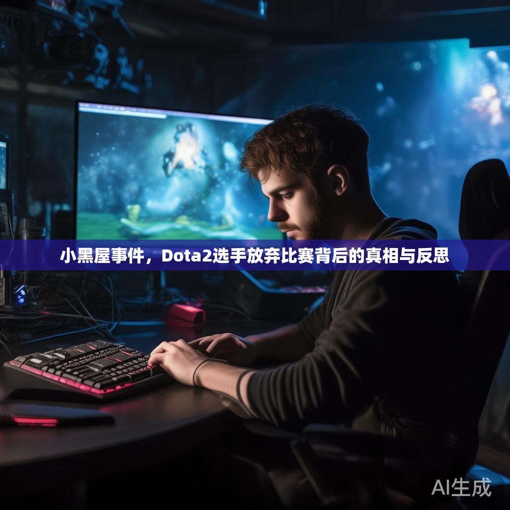 小黑屋事件，Dota2选手放弃比赛背后的真相与反思