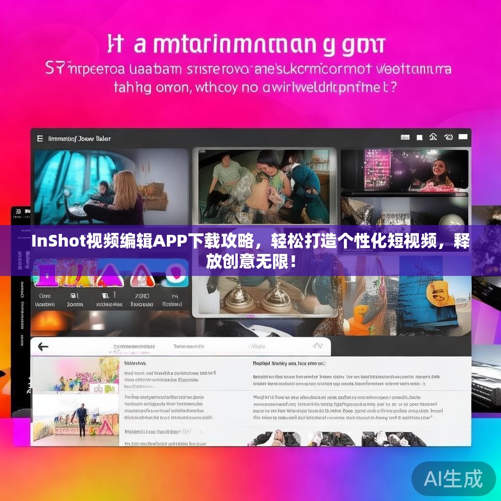 InShot视频编辑APP下载攻略，轻松打造个性化短视频，释放创意无限！