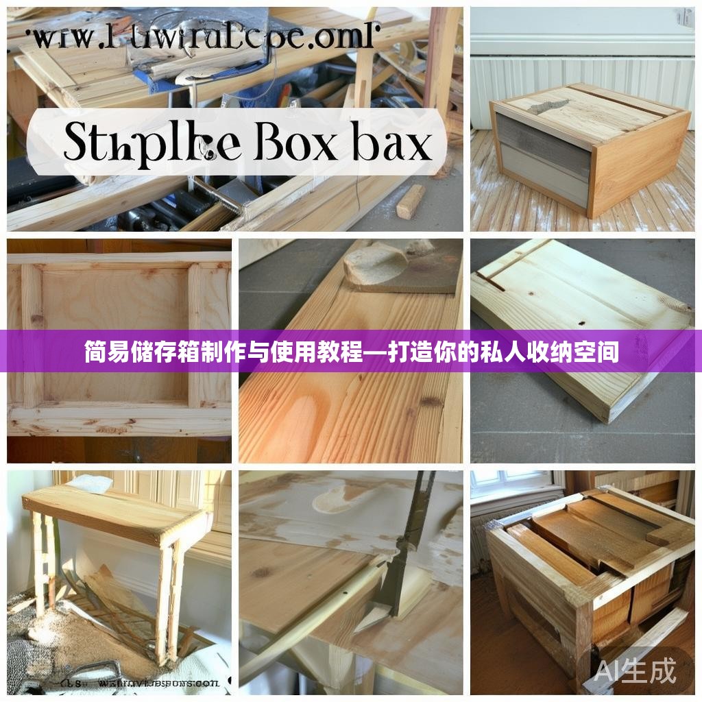 简易储存箱制作与使用教程—打造你的私人收纳空间 简易储存箱制作与使用教程—打造你的私人收纳空间