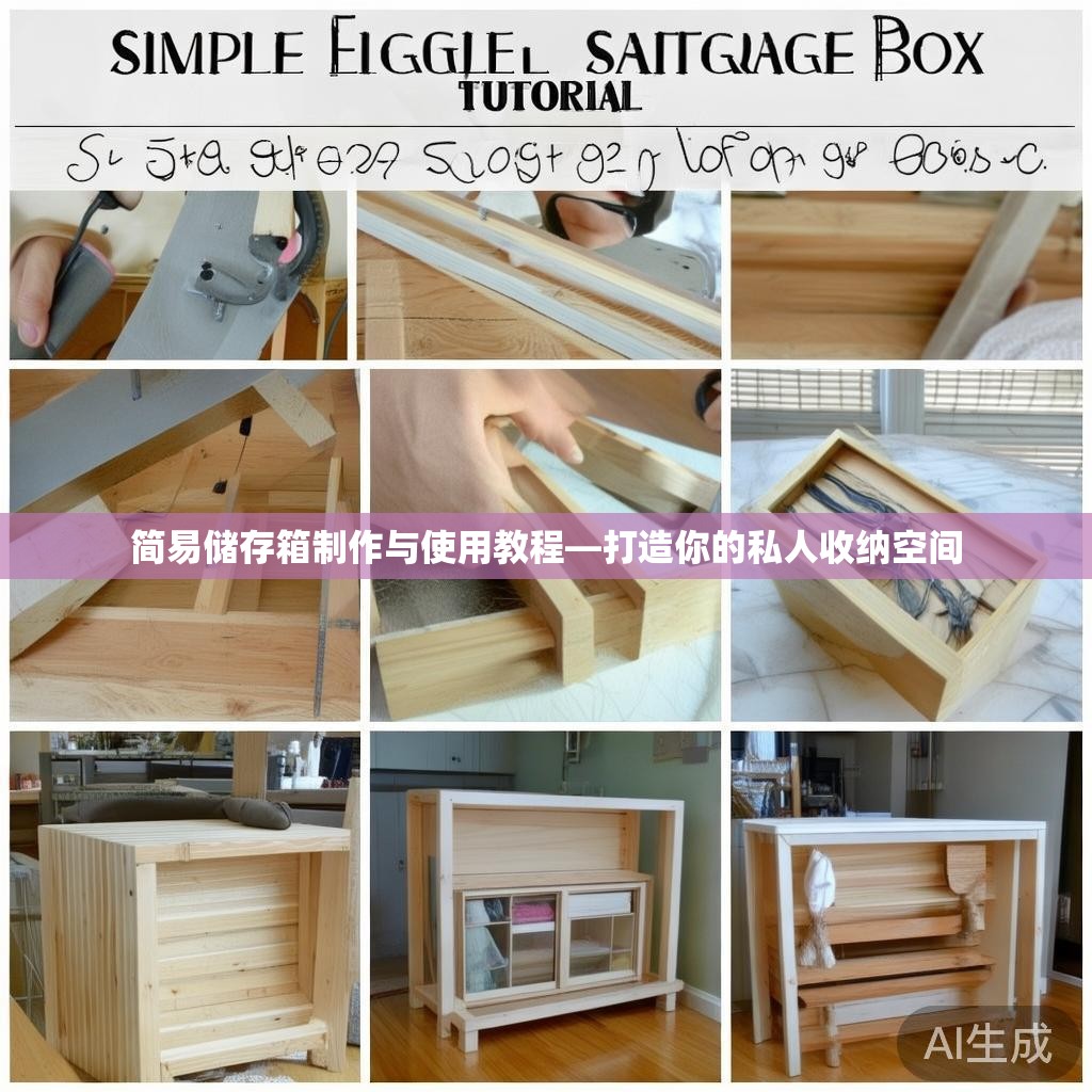 简易储存箱制作与使用教程—打造你的私人收纳空间 简易储存箱制作与使用教程—打造你的私人收纳空间