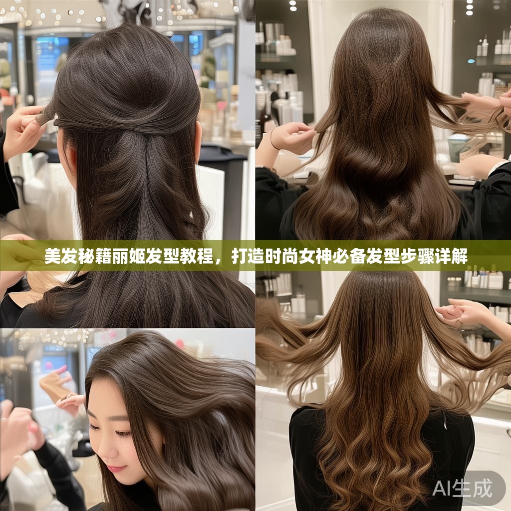 美发秘籍丽姬发型教程，打造时尚女神必备发型步骤详解