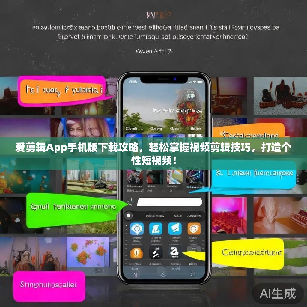 爱剪辑App手机版下载攻略,轻松掌握视频剪辑技巧,打造个性短视频! 爱剪辑App手机版下载攻略,轻松掌握视频剪辑技巧,打造个性短视频!
