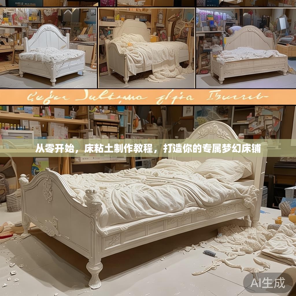 从零开始，床粘土制作教程，打造你的专属梦幻床铺