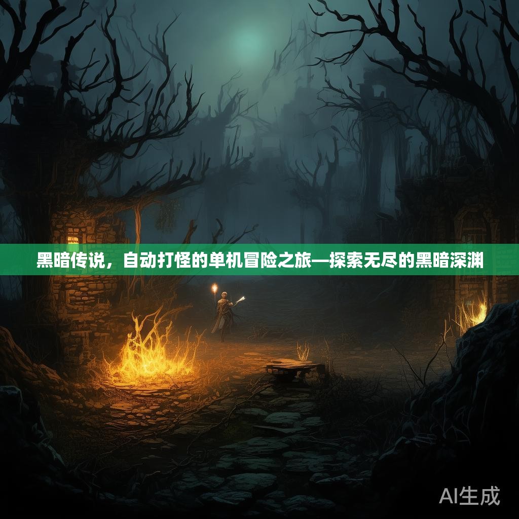 黑暗传说，自动打怪的单机冒险之旅—探索无尽的黑暗深渊
