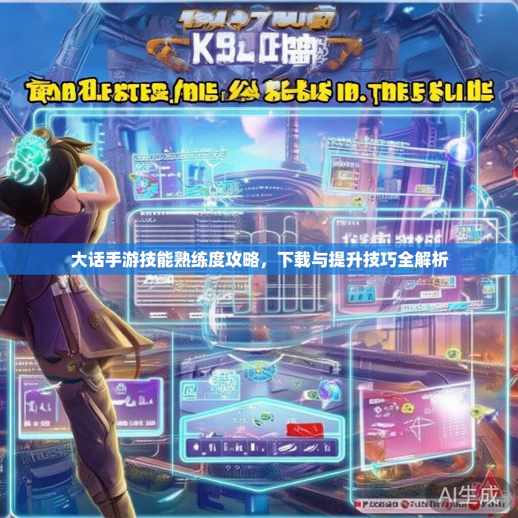 大话手游技能熟练度攻略，下载与提升技巧全解析