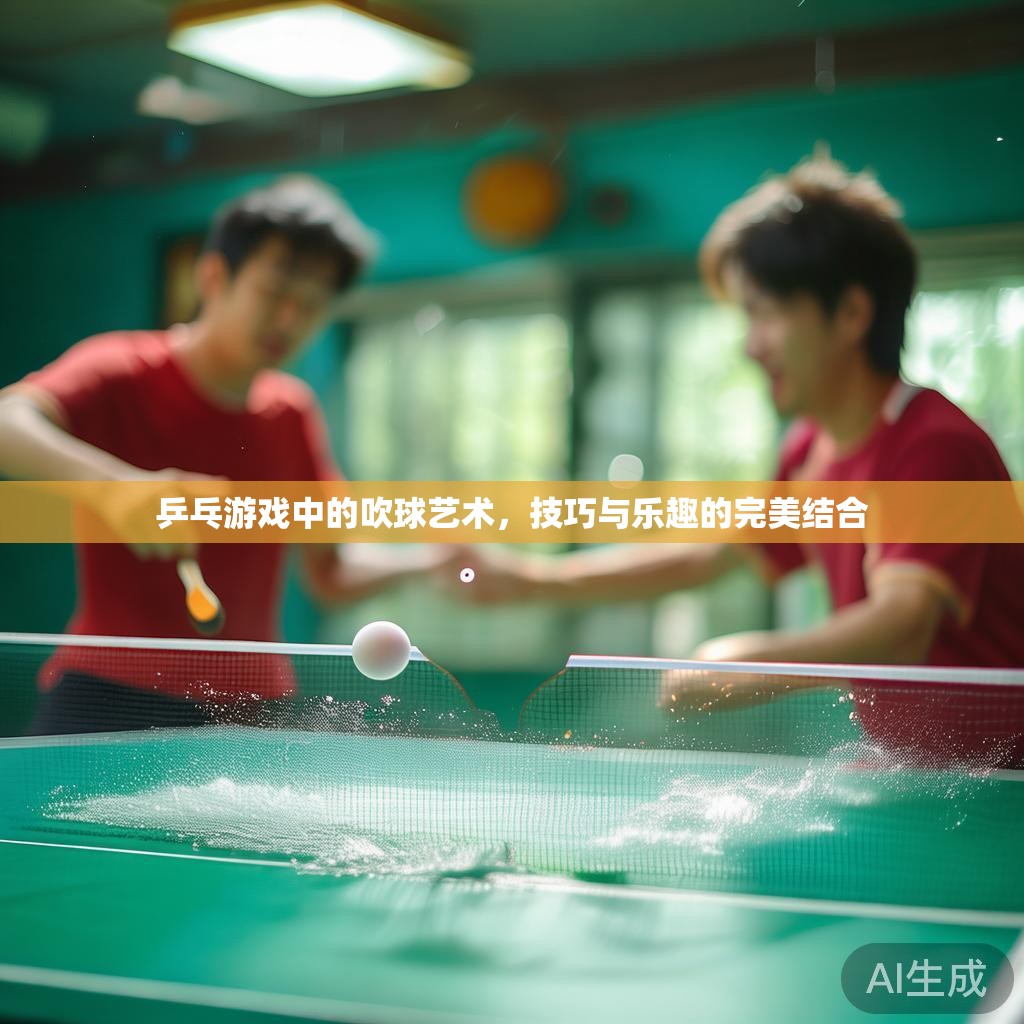 乒乓游戏中的吹球艺术，技巧与乐趣的完美结合