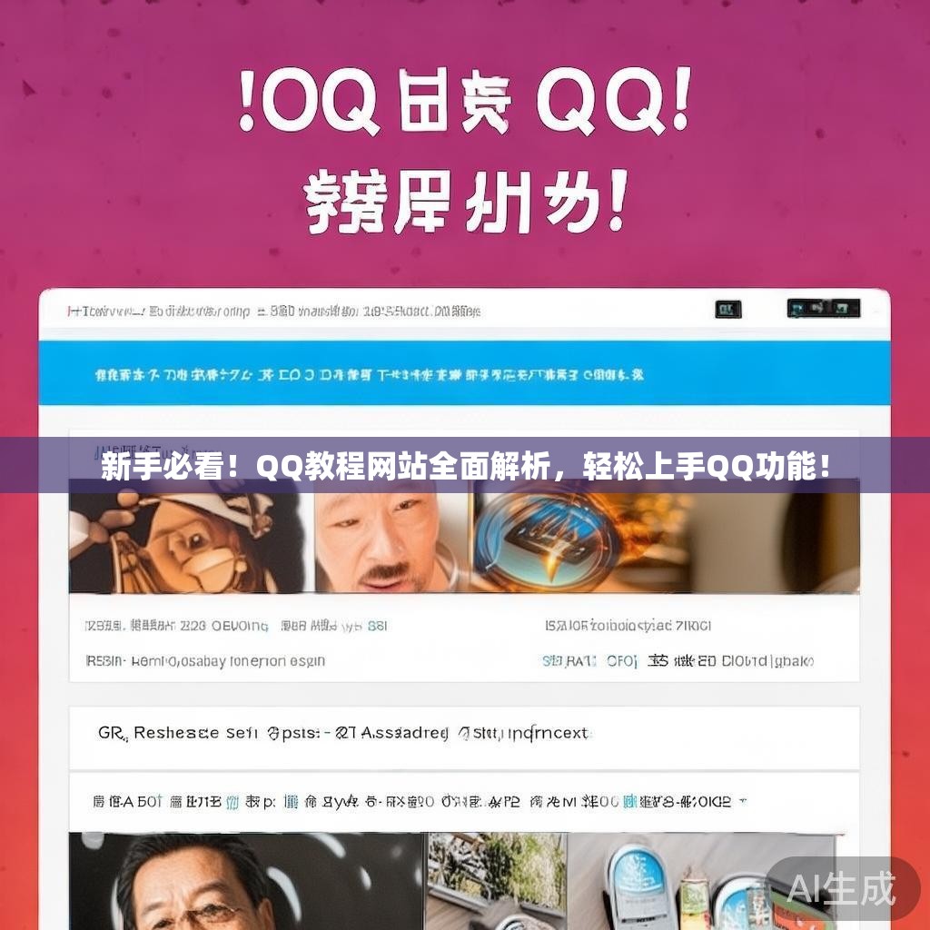 新手必看!QQ教程网站全面解析,轻松上手QQ功能! 新手必看!QQ教程网站全面解析,轻松上手QQ功能!