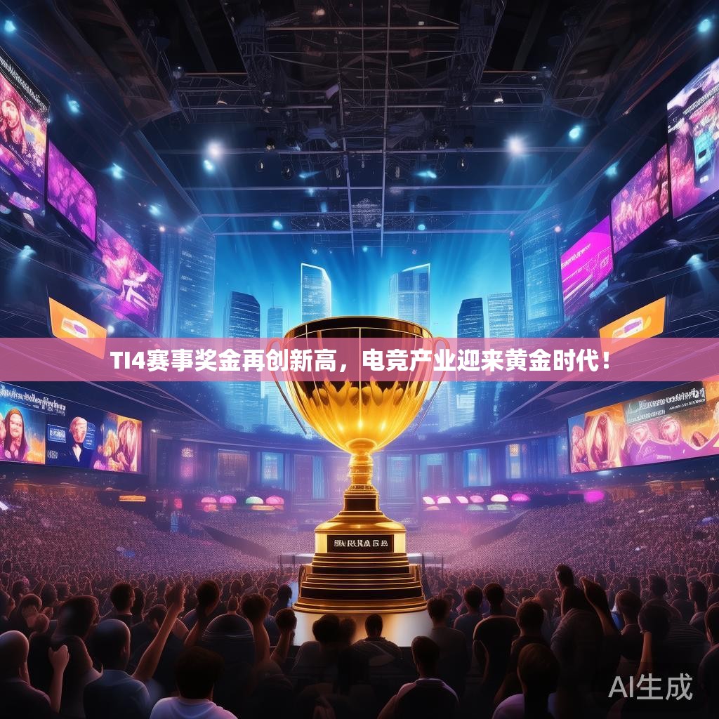 TI4赛事奖金再创新高，电竞产业迎来黄金时代！