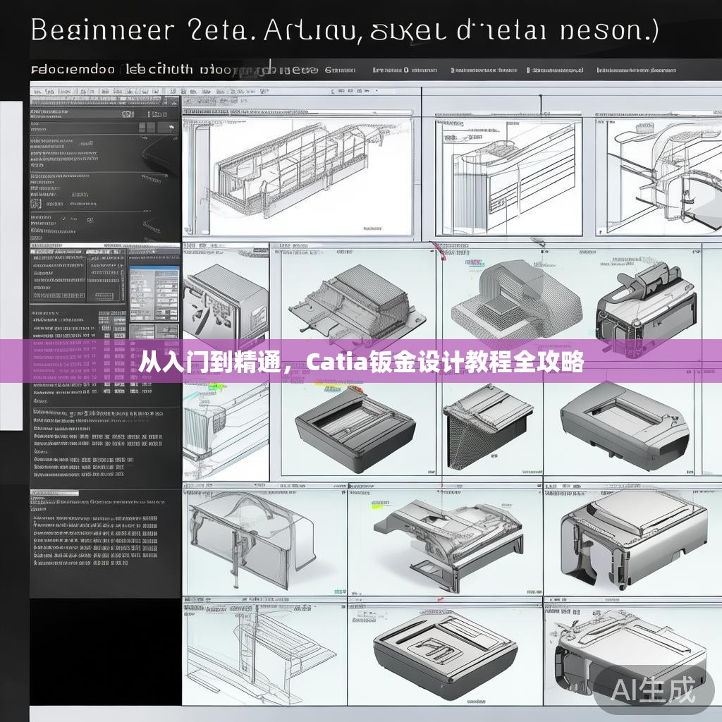 从入门到精通，Catia钣金设计教程全攻略