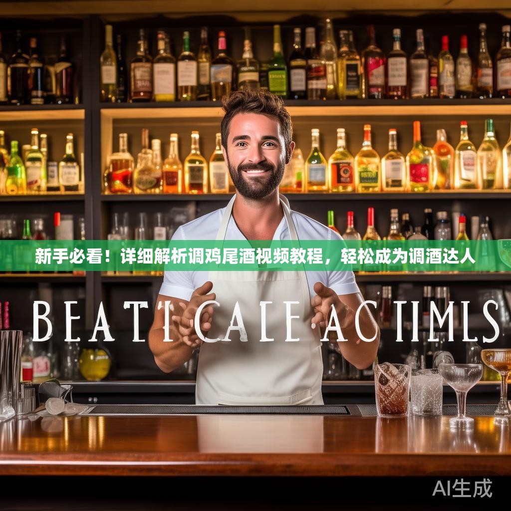 新手必看！详细解析调鸡尾酒视频教程，轻松成为调酒达人
