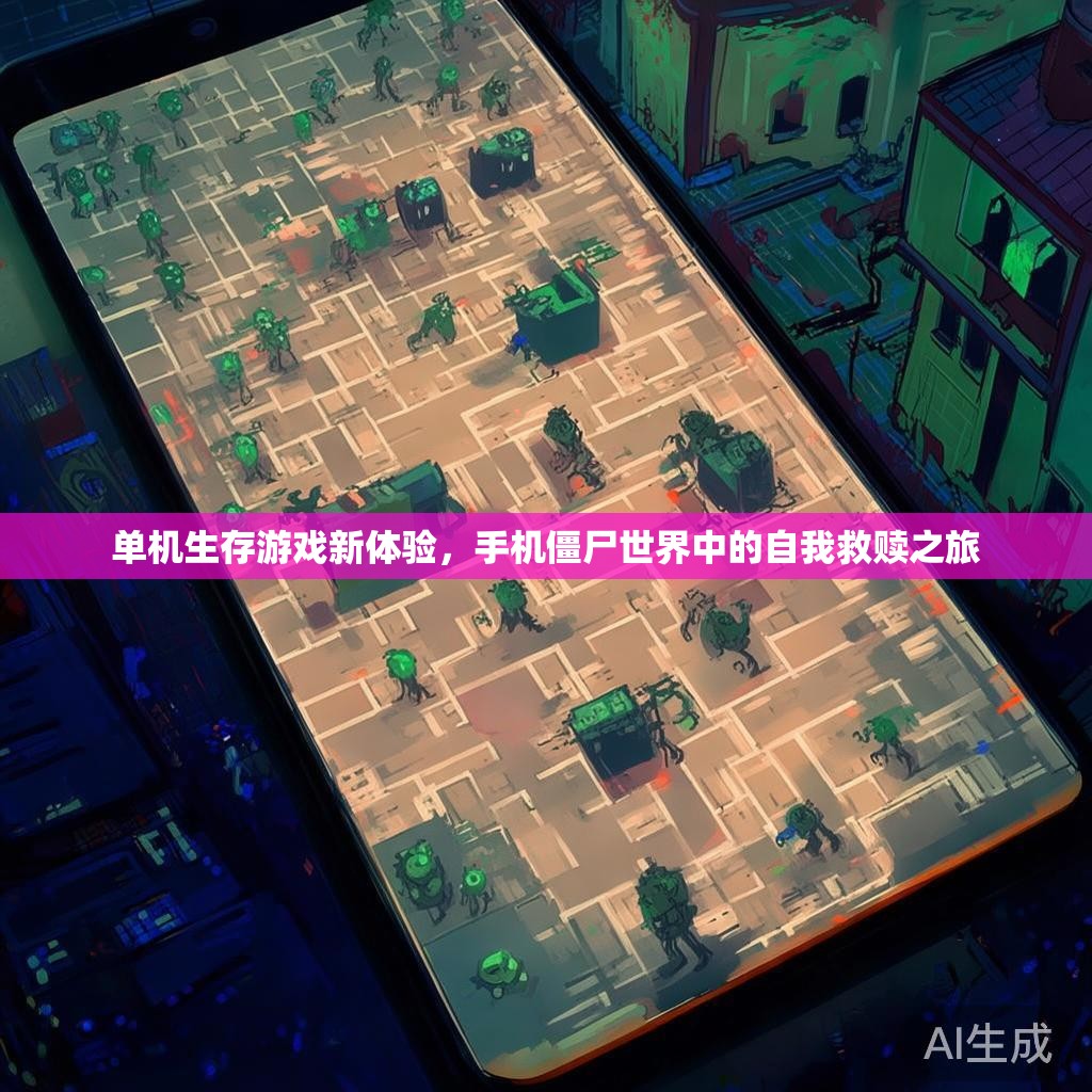单机生存游戏新体验，手机僵尸世界中的自我救赎之旅