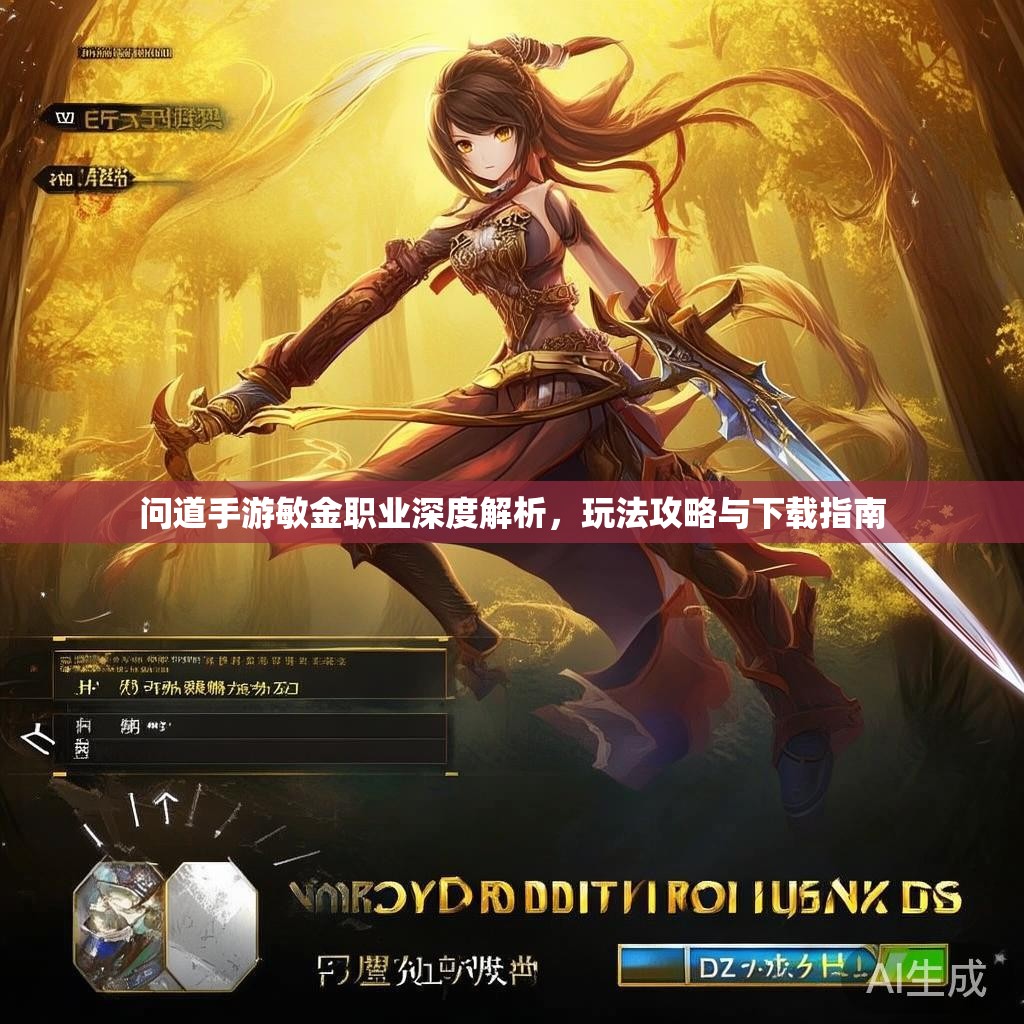 问道手游敏金职业深度解析，玩法攻略与下载指南