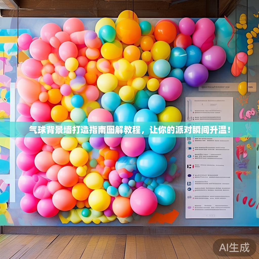 气球背景墙打造指南图解教程，让你的派对瞬间升温！