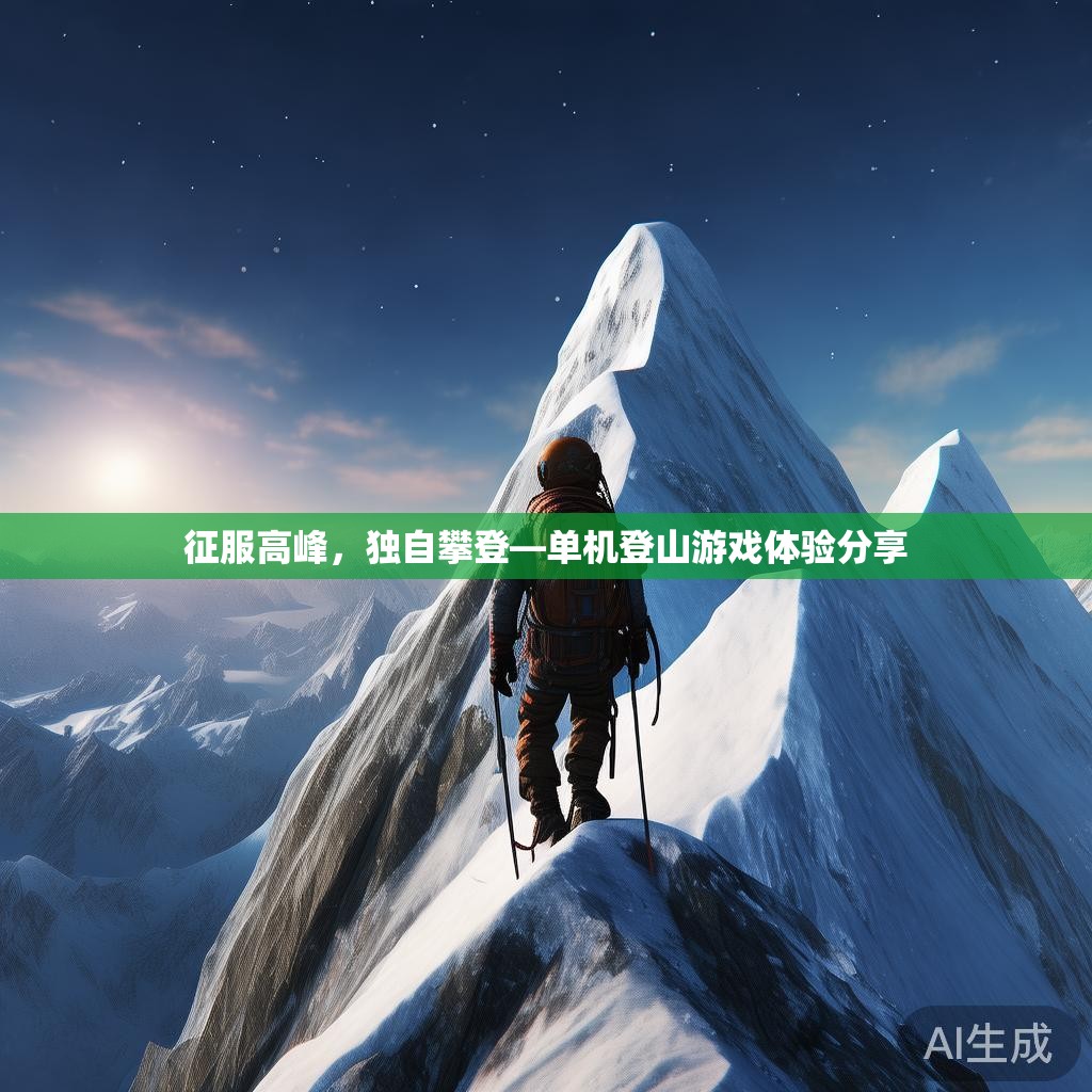征服高峰，独自攀登—单机登山游戏体验分享
