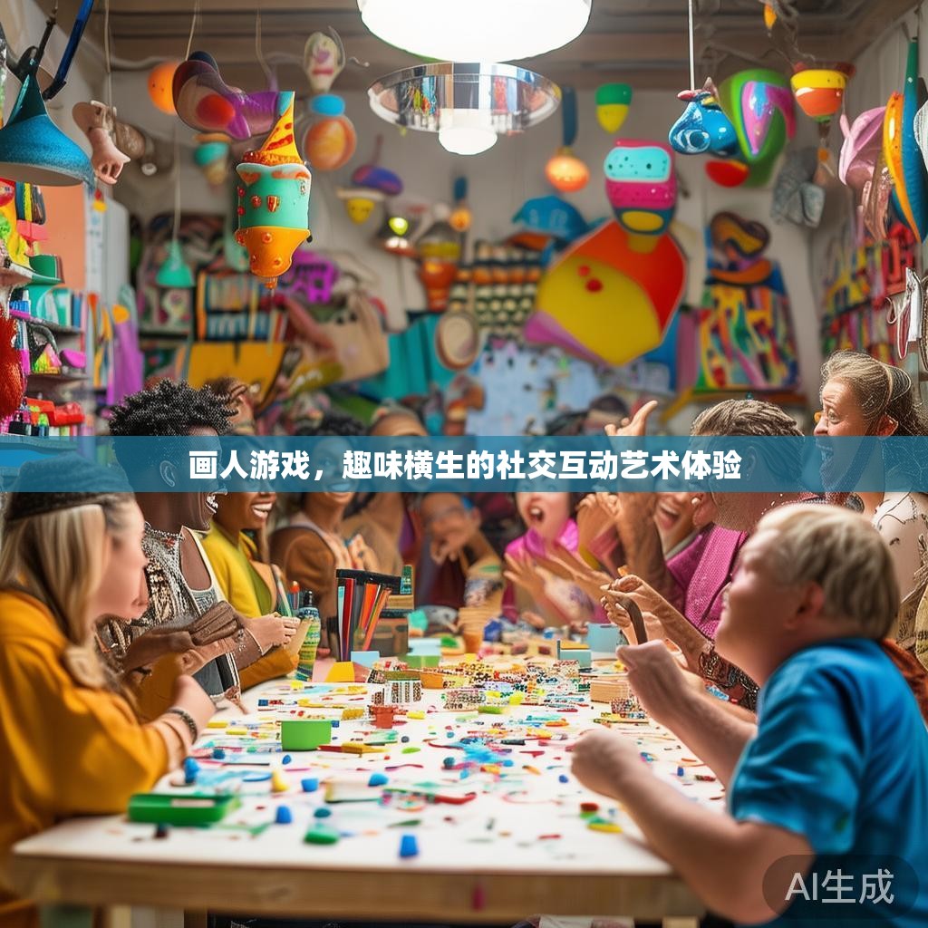 画人游戏，趣味横生的社交互动艺术体验