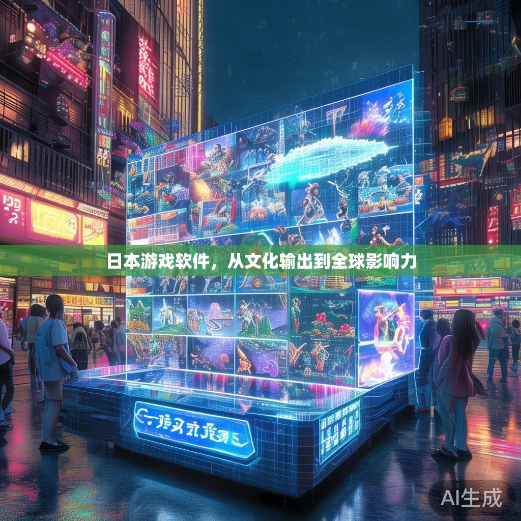 日本游戏软件,从文化输出到全球影响力 日本游戏软件,从文化输出到全球影响力