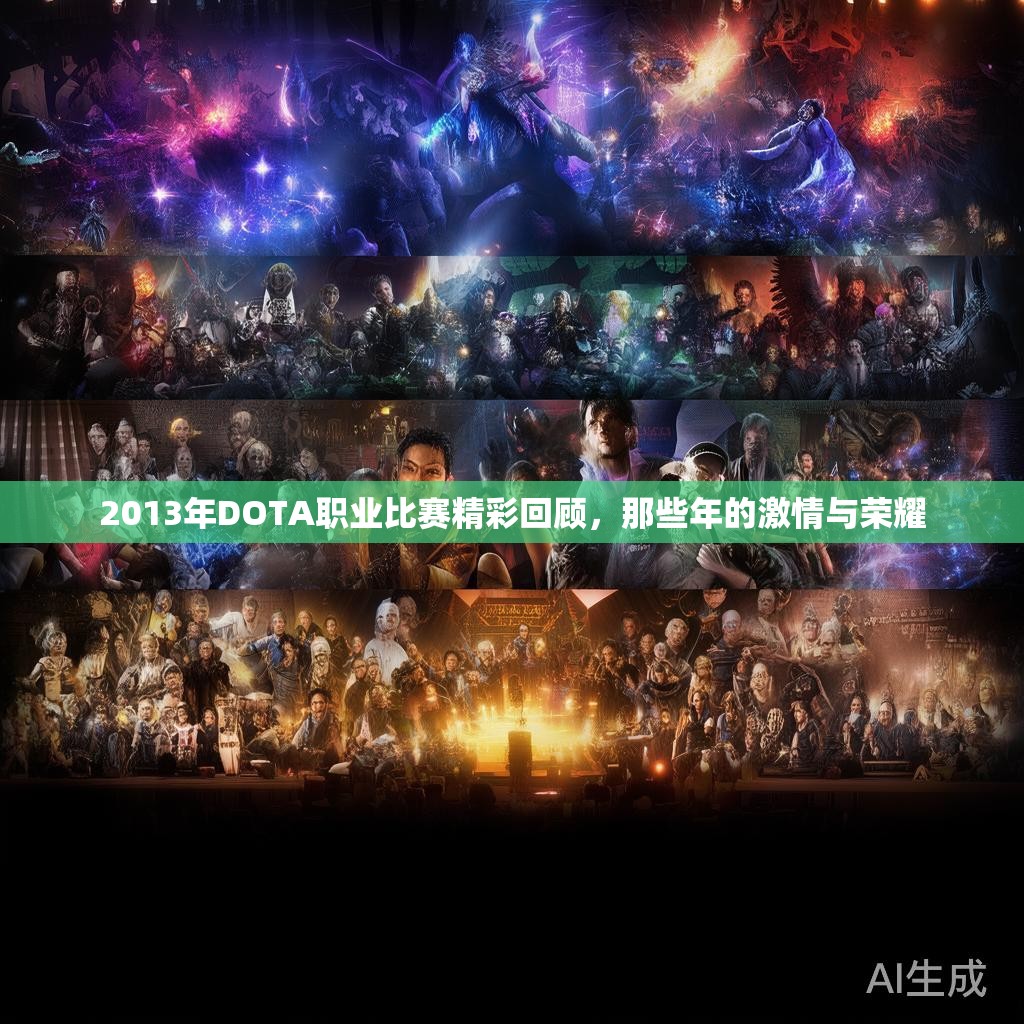 2013年DOTA职业比赛精彩回顾，那些年的激情与荣耀
