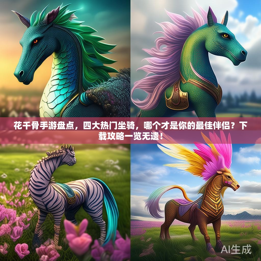 花千骨手游盘点，四大热门坐骑，哪个才是你的最佳伴侣？下载攻略一览无遗！