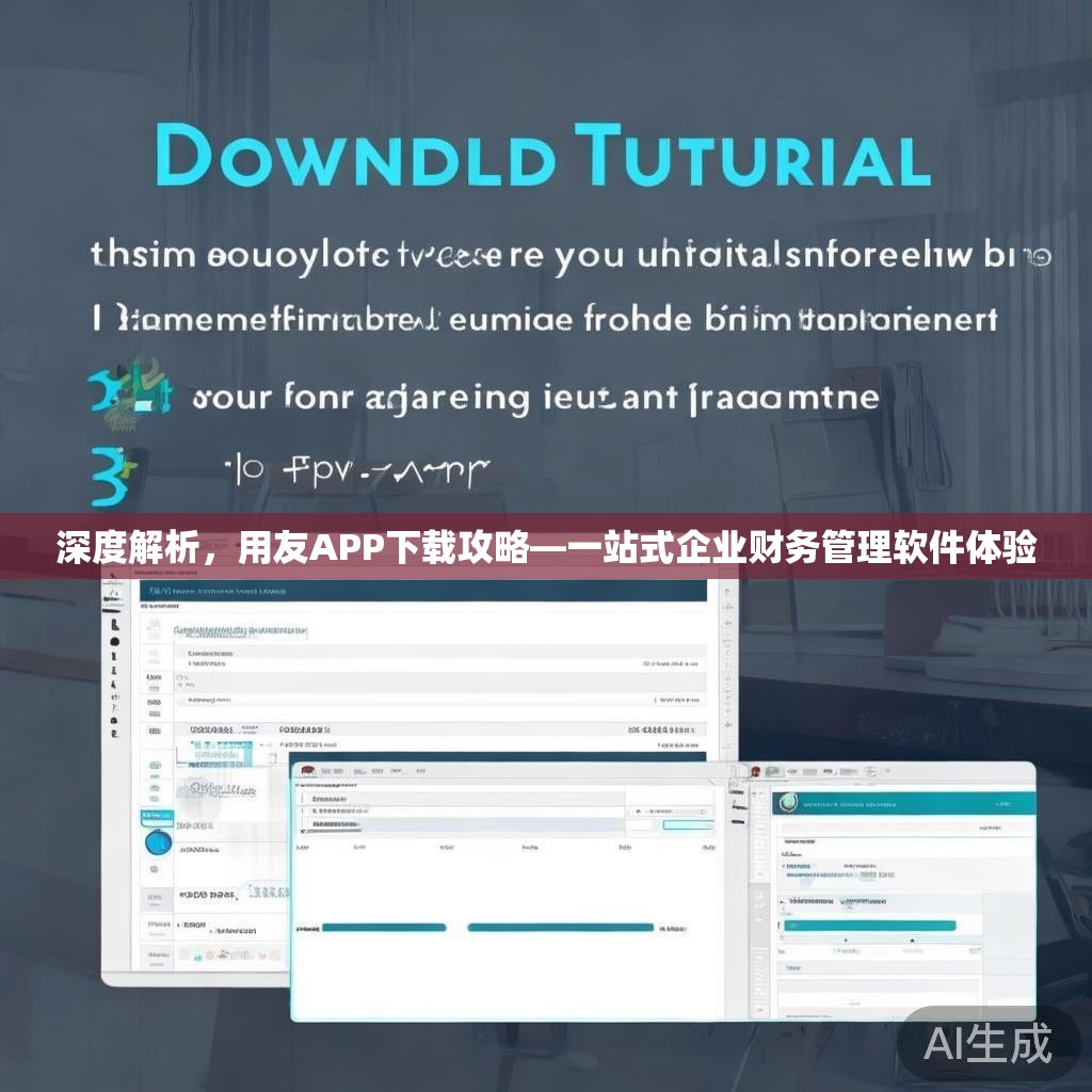 深度解析，用友APP下载攻略—一站式企业财务管理软件体验