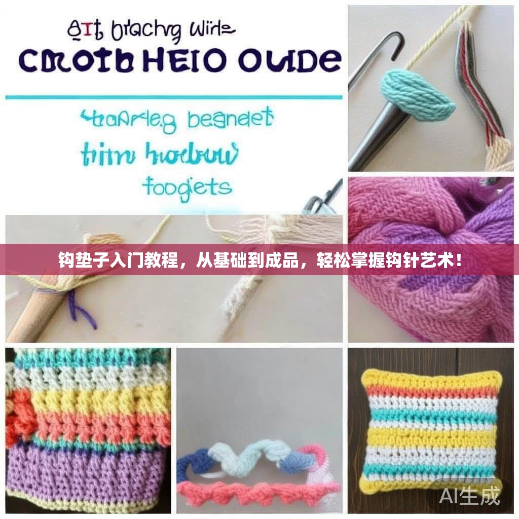 钩垫子入门教程，从基础到成品，轻松掌握钩针艺术！