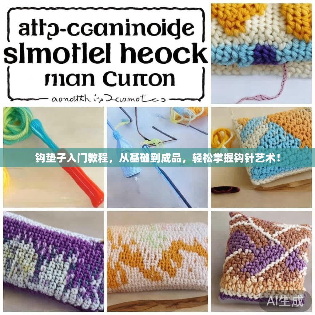 钩垫子入门教程，从基础到成品，轻松掌握钩针艺术！