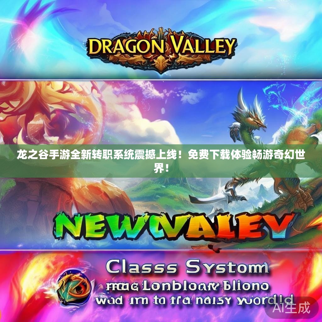 龙之谷手游全新转职系统震撼上线！免费下载体验畅游奇幻世界！