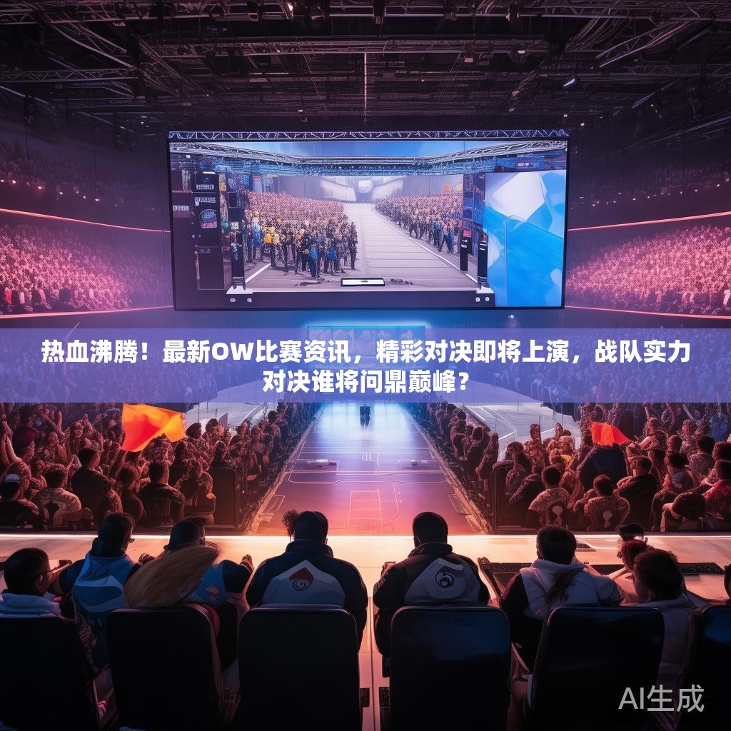 热血沸腾！最新OW比赛资讯，精彩对决即将上演，战队实力对决谁将问鼎巅峰？