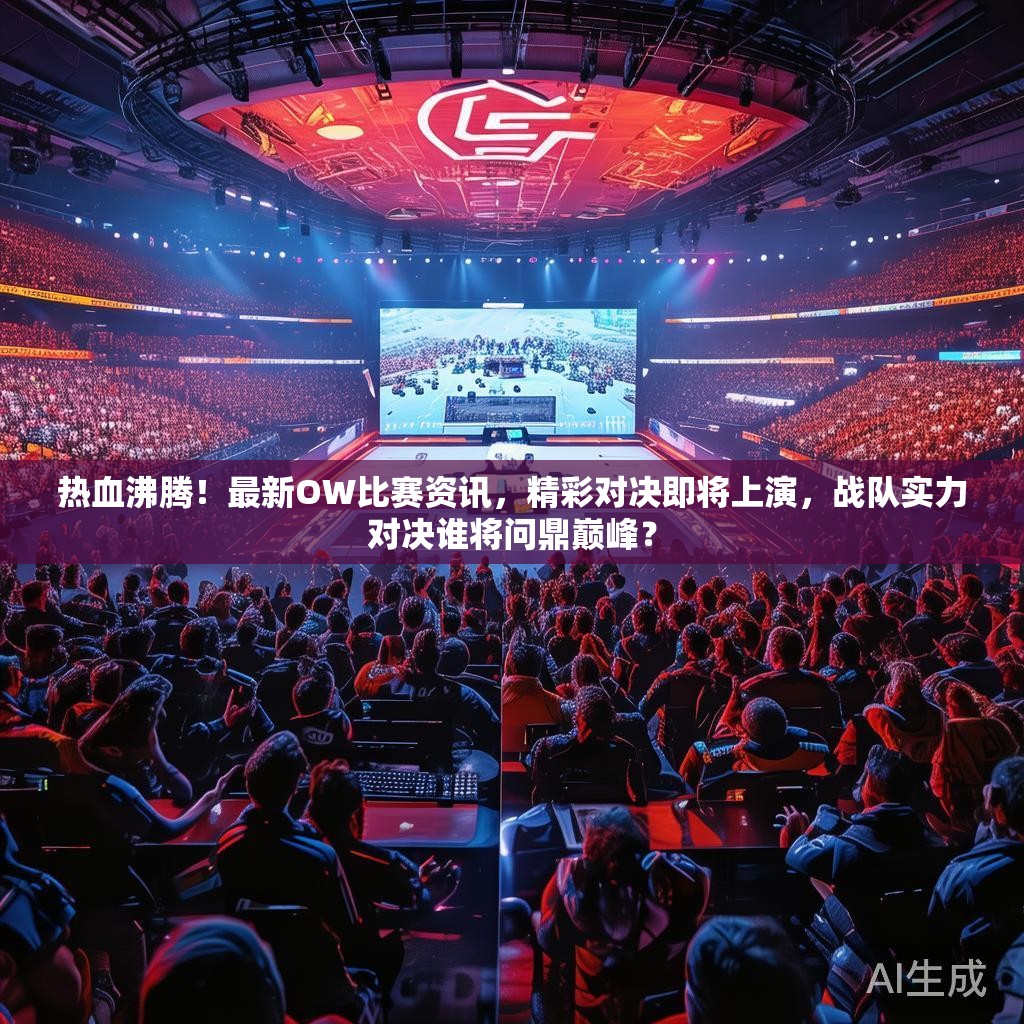 热血沸腾！最新OW比赛资讯，精彩对决即将上演，战队实力对决谁将问鼎巅峰？