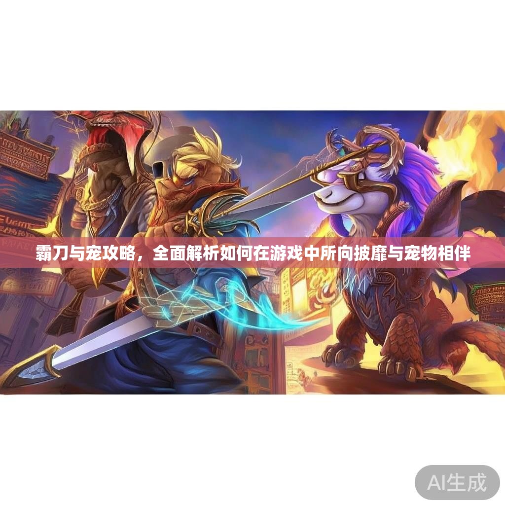 霸刀与宠攻略，全面解析如何在游戏中所向披靡与宠物相伴