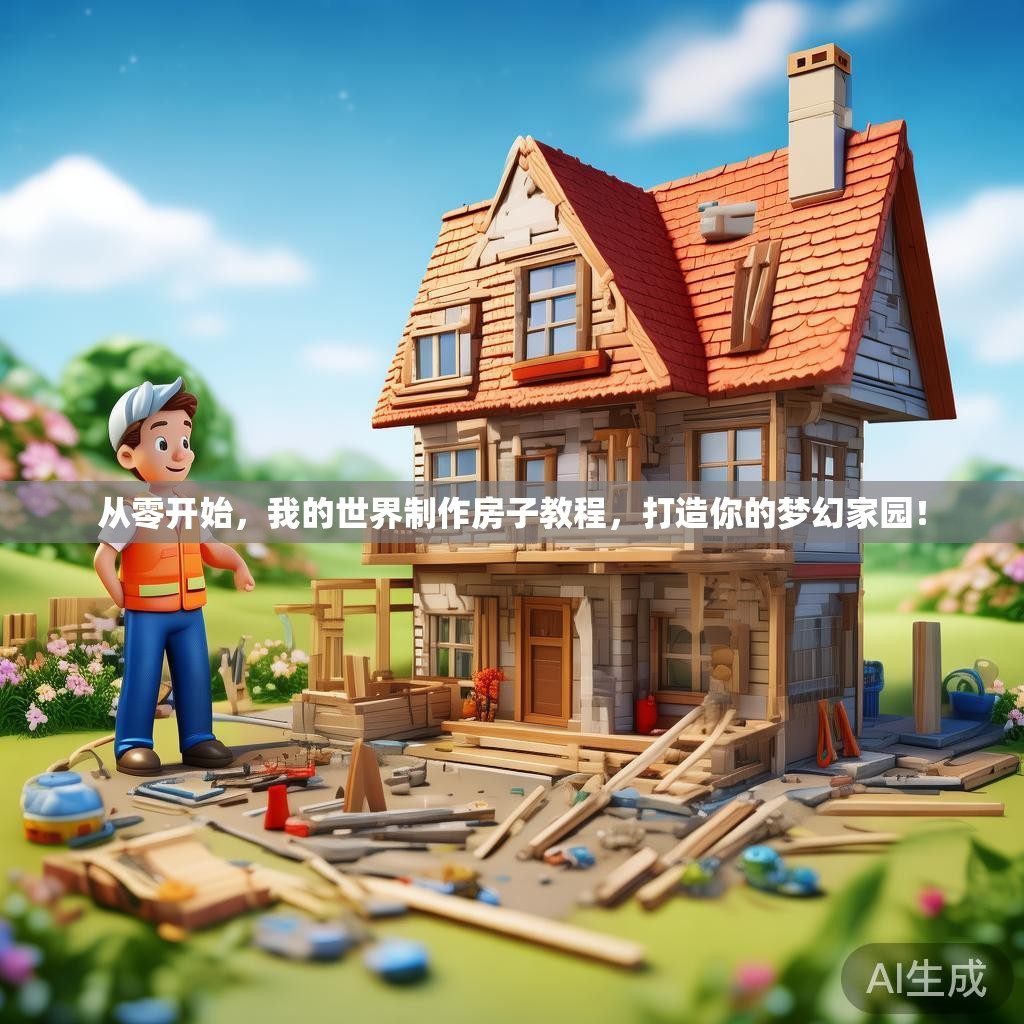 从零开始，我的世界制作房子教程，打造你的梦幻家园！